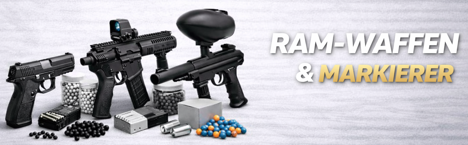 -RAM-Waffen Cal. .43 / .50 / .68-